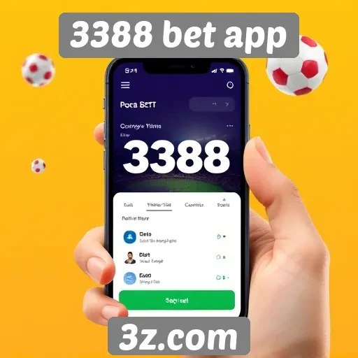 Vantagens de usar o 3388 bet app