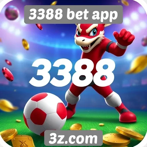 Variedade de jogos disponíveis no 3388 bet app