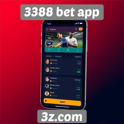 Análise da interface do usuário do 3388 bet app